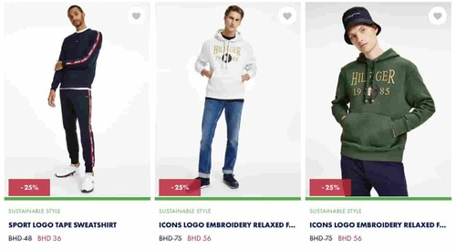 Tommy Hilfiger Men’s Clothing Categories 